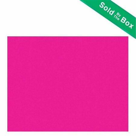 BAZIC PRODUCTS Bazic - 25 Fluorescent Pink 22 in. x 28 in. Poster Board, 25PK BA36514